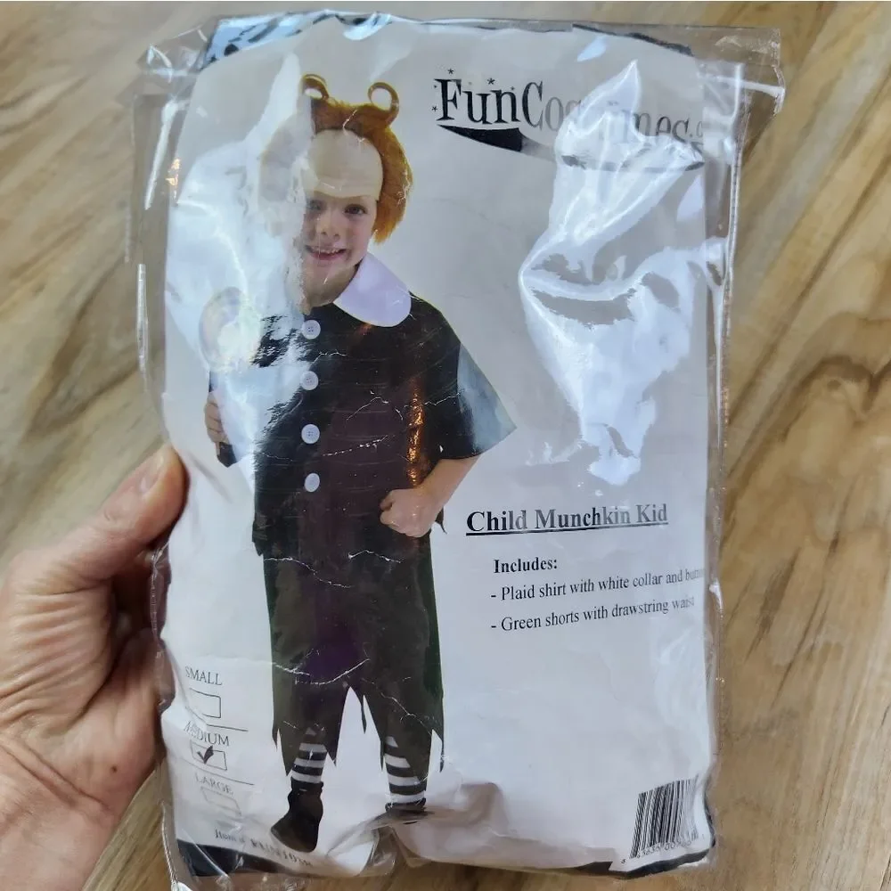 🩵Wizard of Oz Munchkin Costume Child Medium
